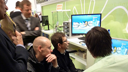 HMLpvt2011 esittelyssä Cerec sw 4